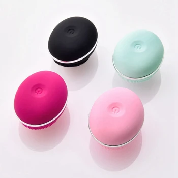 

Electric Silicone Facial Cleansing Brush Sonic Vibration Massage Smart Face Cleaner