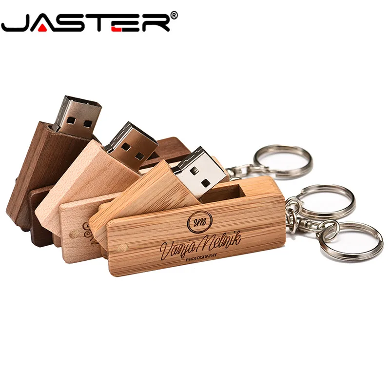 JASTER USB 2,0 деревянная квадратная сабля с железной цепочкой usb флэш-накопитель 4 ГБ 8 ГБ 16 ГБ 32 ГБ 64 ГБ флешка, подарок(более 10 шт. бесплатный логотип