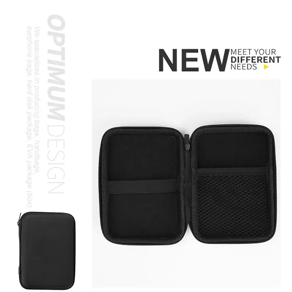 Новинка сумка для внешнего жесткого диска 2 5 дюйма Чехол с мини USB кабелем чехол