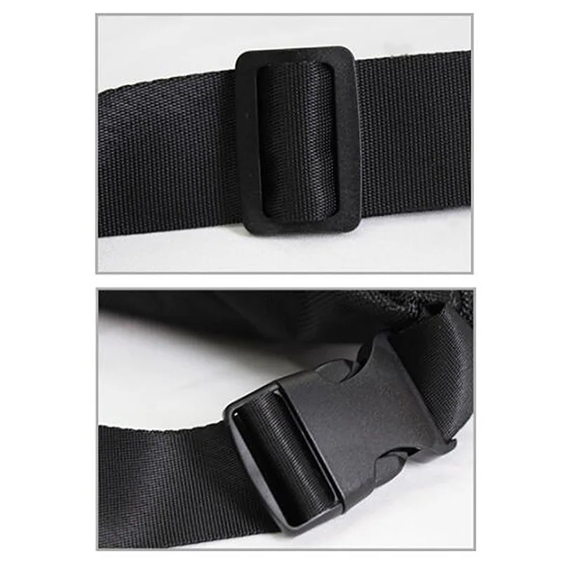 Brief Design Men Belt Waist Pack Large Capacity Phone Money Waist Bags Male Waterproof Male Travel Fanny Pack Durable Chest Bag
