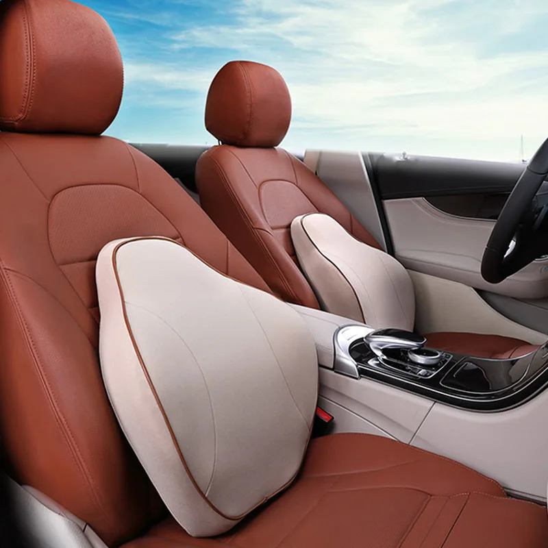 3D Memory Foam автомобильное сиденье поясничная Автомобильная подушка сидение диванная подушка поясничные изделия универсальные для сиденья автомобиля стул для дома офиса