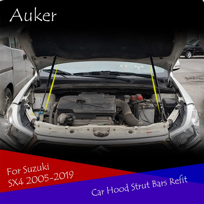 For Suzuki SX4 2005- capot avant de voiture capot moteur support hydraulique tige de levage jambe de force ressort barres