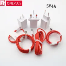 Oneplus Dash Зарядное устройство 5V4A для One plus 6 5/5 T/3/3T тире зарядный адаптер 100 см круглый Dash USB зарядка Тип C кабель