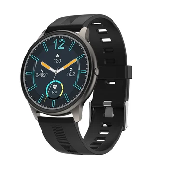 

LW10 Smart Watch 1.28inch Full Round Full Touch Outdoor Sports Body Management Wen Women Watches For Android Ios Change Photo