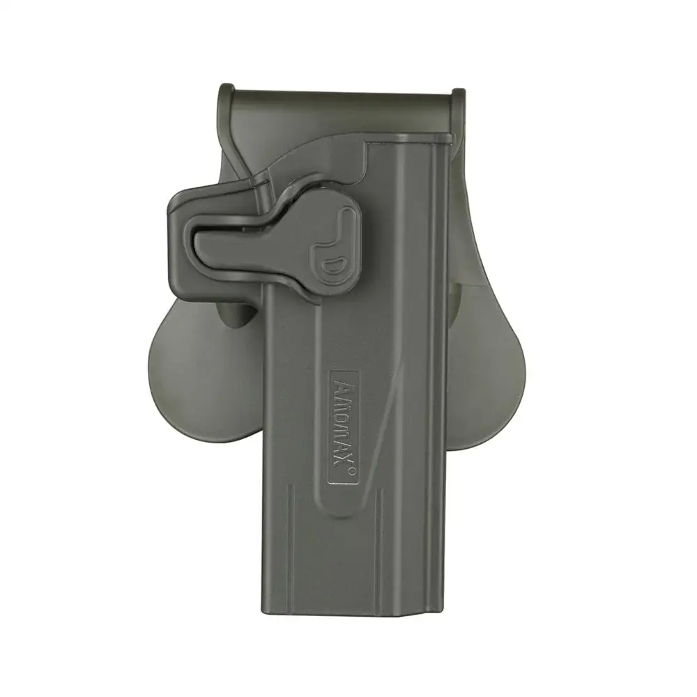 Белый Amomax Регулируемая тактическая кобура для STI Hi-Capa 2011 серии Blaster/Tokyo Marui/WE/KWA/KJW-правша - Цвет: Белый