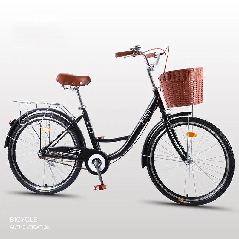 Road Bike 24 inch Travel Commuter Retro Adult Lightweight Lady Student Utility Bicycle 2019 New Hot Sale