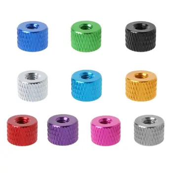 

Aluminum Alloy Color Hand Twist Knurled Nut M4 Ultra Light Aerial Camera Multi-Axis Unmanned Rack Hand Screw Anti-Skid Screw Cap