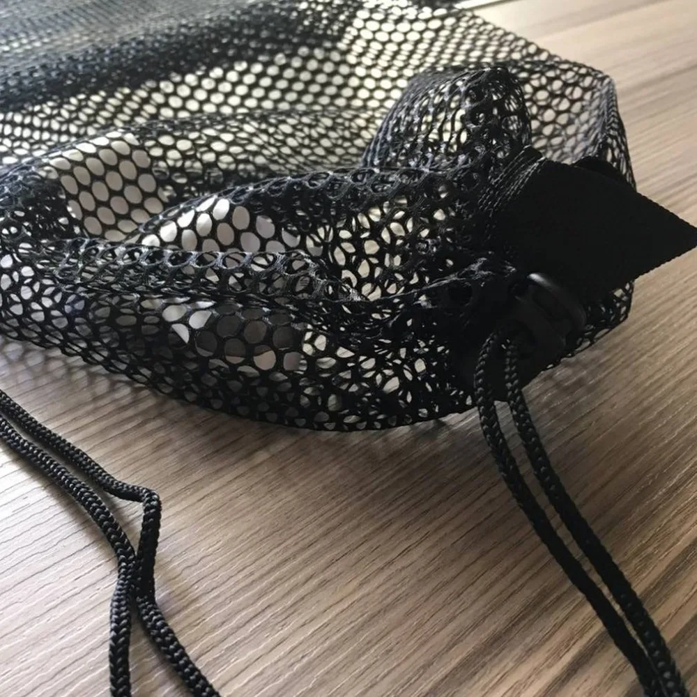 Quick Dry Swim Bag Dive Equipment Drawstring Type for Water Sports Snorkelling Equipment Mask Snorkel Flippers Packing Net Bag