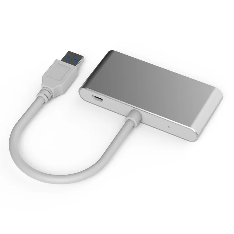 4 Порты и разъёмы Алюминий Usb 3,0 концентратор Для Imac, Macbook Pro, Macbook Pro, Macbook Air, ноутбук, Тетрадь, ПК