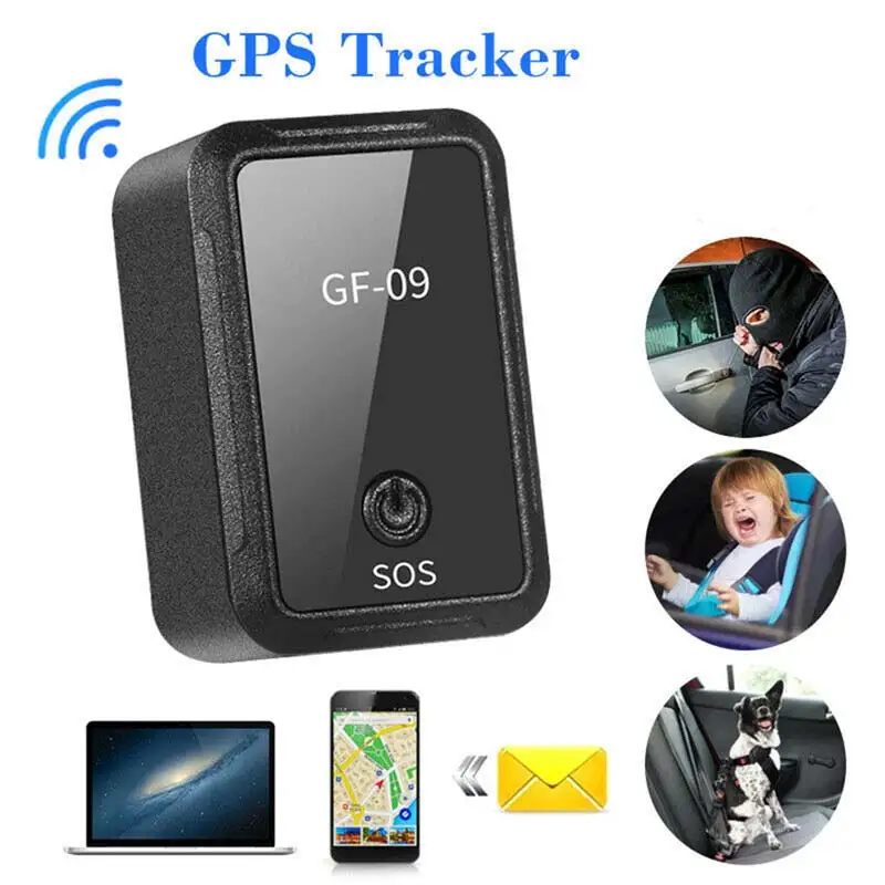 Мини-Автомобильный gps-трекер GF09 водонепроницаемый автомобильный трекер