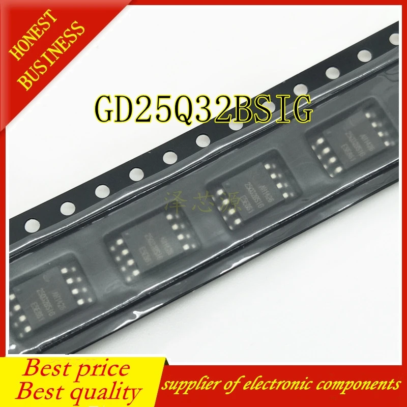 

5PCS GD25Q32BSIG SOP-8 GD25Q32 SOP8 25Q32BSIG SOP GD25Q32CSIG 25Q32 25Q32CSIG original Best quality