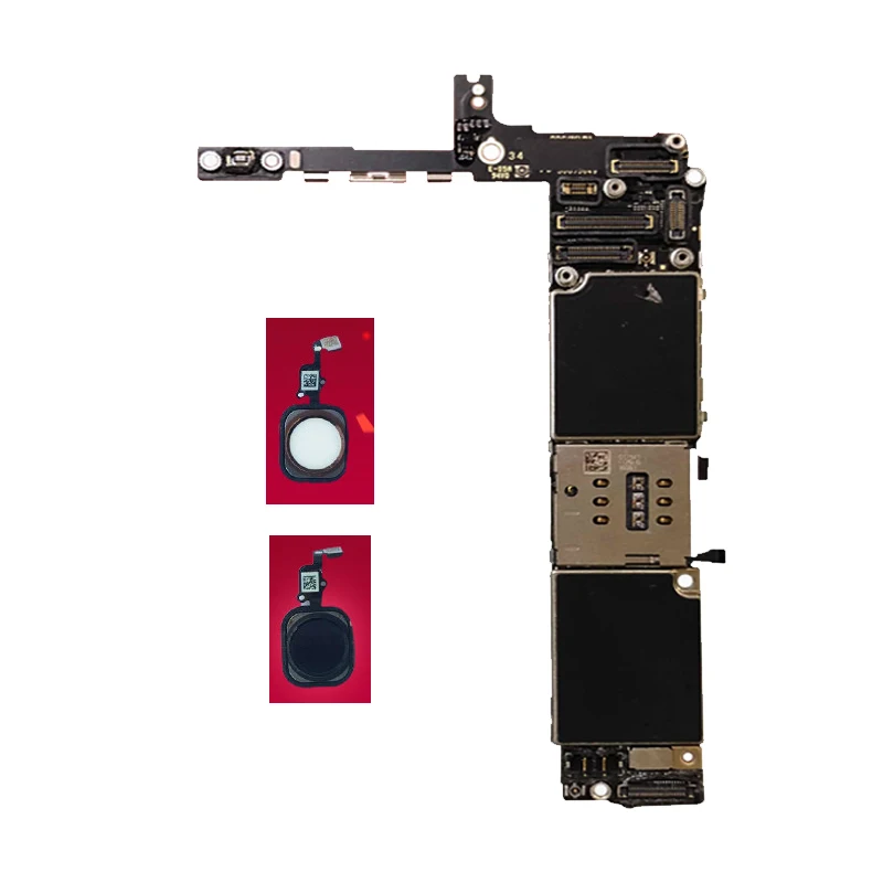 Good working Motherboard for iphone 6splus 16GB 64GB 128G mainboard with/without touch id Original unlocked board | Инструменты