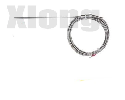 

K Type 2*100*1500mm WRNK-191 / WZPK-191 Armored Thermocouple / Probe Type Temperature Sensor