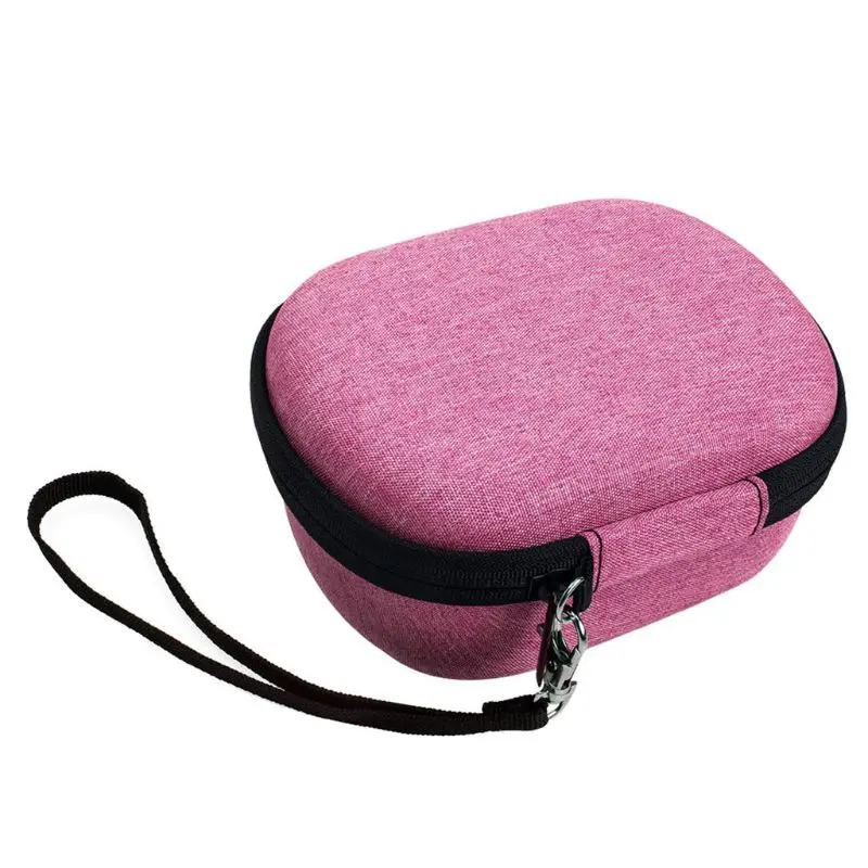 Woman Hair Remover Device Hard Travel Storage Case Trim Bag Legs Portable Carry - Цвет: hot pink