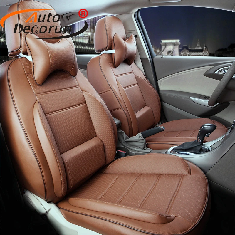 AutoDecorun custom PU leather cover seats for infiniti qx60 accessories