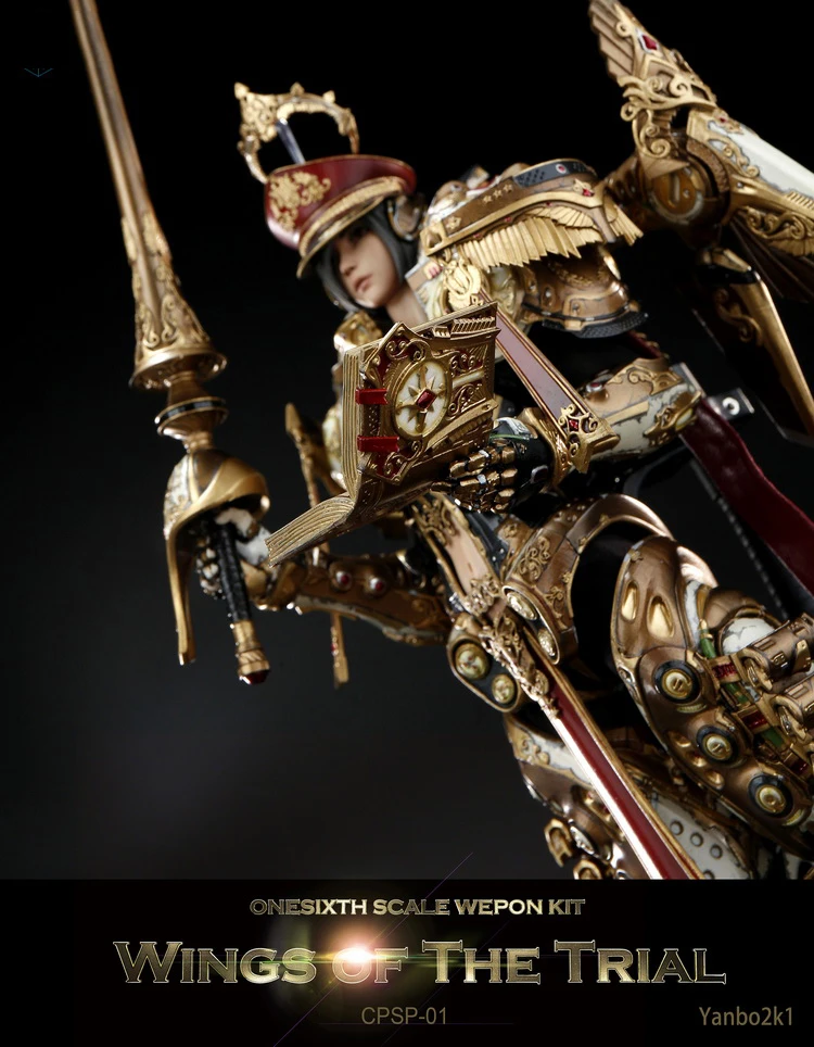Коллекционная 1/6 cpsp-01 Женская фигурка крылья пробного весь набор кукла с оружием аксессуар модель для фанатов подарки
