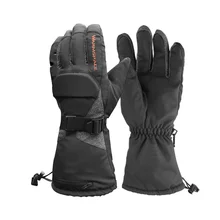 Мотоциклетные электрические водонепроницаемые теплые зимние перчатки с подогревом перчатки с сенсорным экраном на батарейках для езды на лыжах и велоспорта