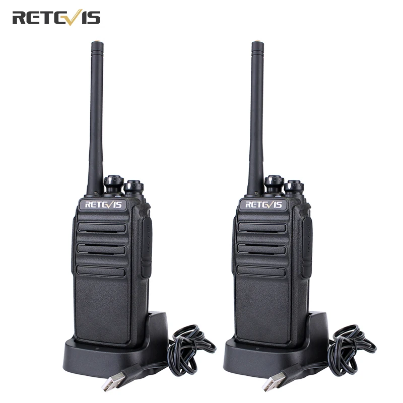 2 Pcs Retevis RT24 Walkie Talkie PMR446 Uhf Radio 0.5W Licentievrije Vox Scan Radio Scrambler