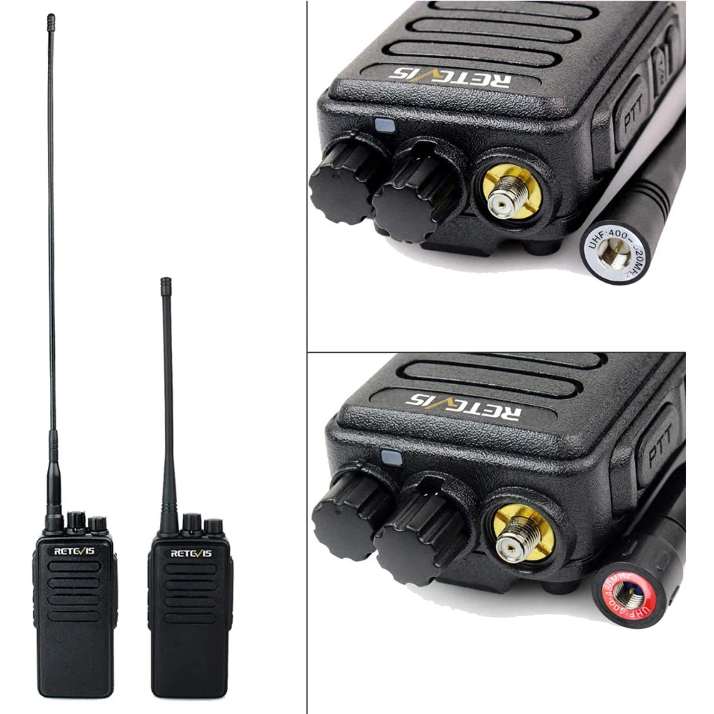 10w alta potência walkie talkie 6pcs retevis rt1 vhf (ou uhf) analógico de longo alcance em dois sentidos rádios para a fábrica de negócios armazém fazenda