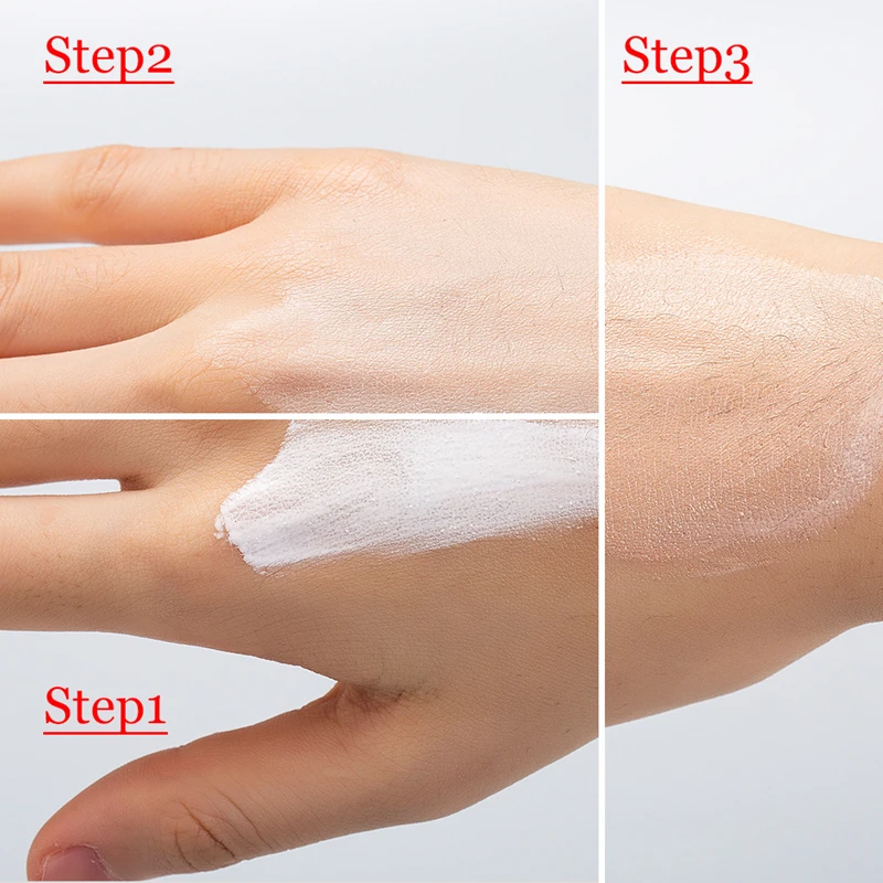 Основа для макияжа лица меняющая цвет Жидкая основа макияж Обнаженная крышка