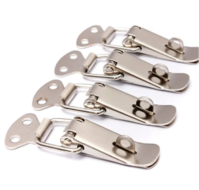 

Stainless Steel Spring Loaded Lock Clasp Toggle Latch Catch Case Box Chest 4pcs Dowel Home Improvement Hardware Fasteners