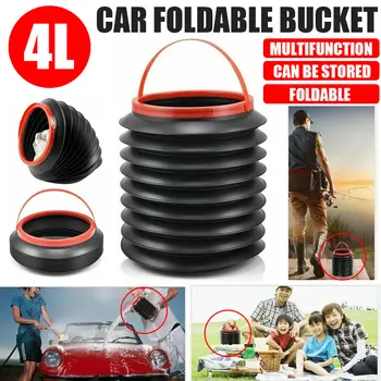 

Portable Universal Car Folding bucket Outdoor Camping Car Wash Fishing Bucket Storage Box Collapsible Car Bucket Plastic Bucket