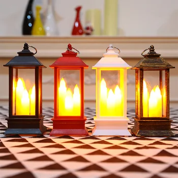 

Christmas Simulation Candles Lamps LED Electric Light Desktop Ornaments Home Wedding Party Home Decoration Ornaments