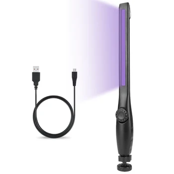 

Portable UVC Germicidal Lamp Handheld 40 LED UV Disinfection Light Home Office Travel Sterilizer Light Tube with USB cable