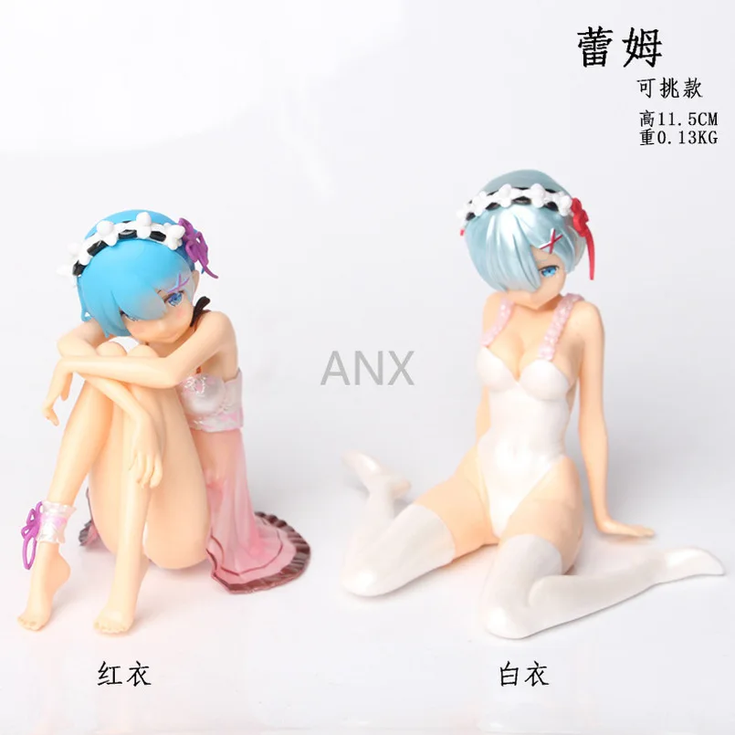 Фигурка Rem из ПВХ 11 5 см экшн аниме Коллекционная модель женской игрушки подарок