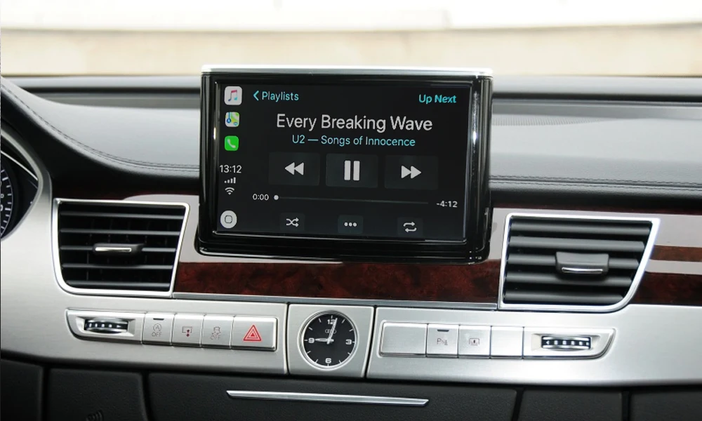 Aftermarket беспроводной CarPlay Android Авто Smartbox для Audi A8 MMI3G MIB система Plug& Play