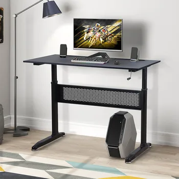 

Computer PC Desk Table Game Laptop Office Desk Adjustable Height Standing Desk Study Student Writing Table Home Work Furniture