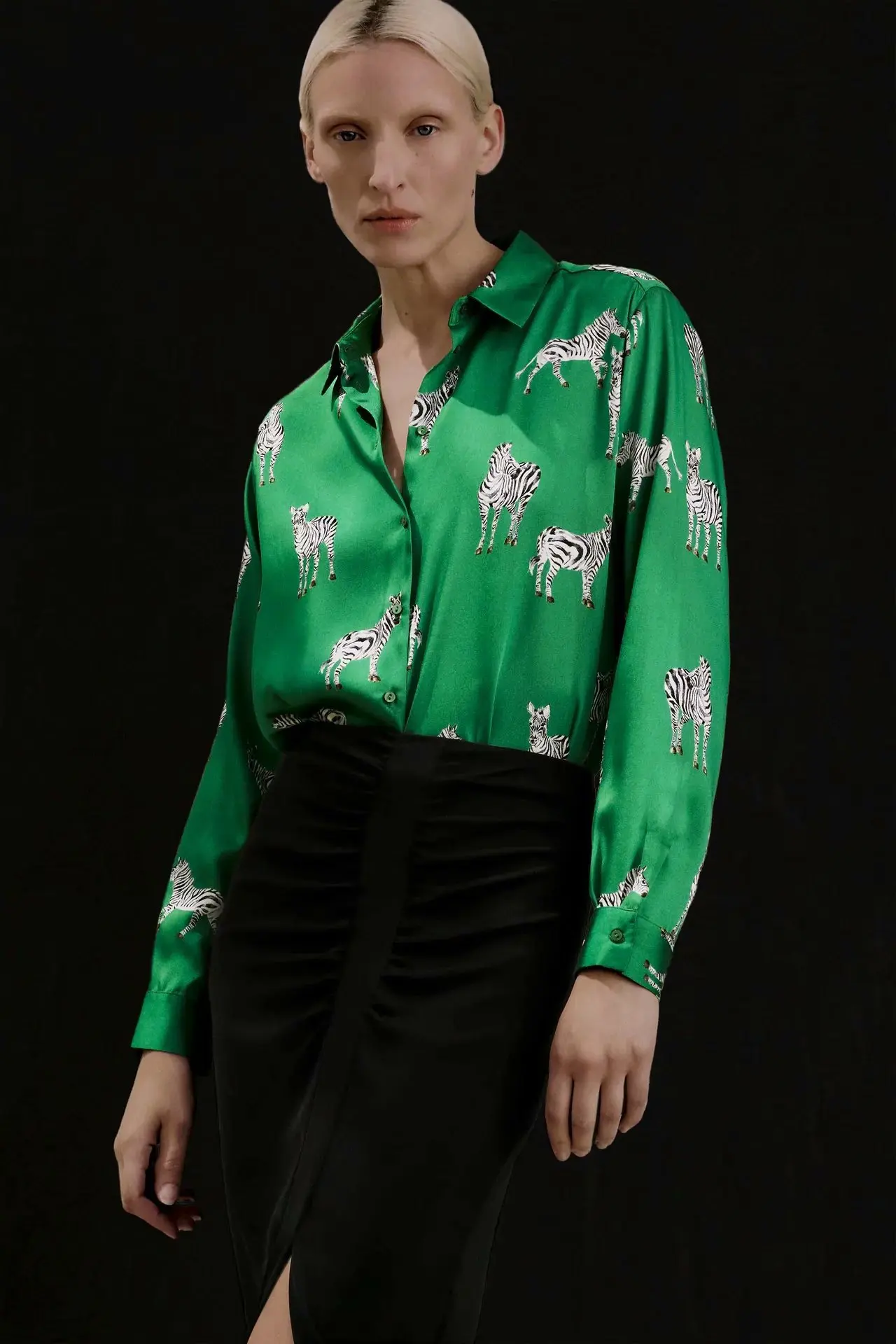 camicia con zebre zara