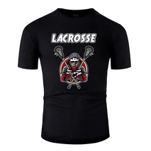 Vintage Lacrosse atleta La Crosse regalo camiseta hombres Unisex hombres camisetas o-cuello de manga corta