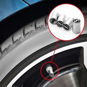 

4pcs Car Tire Valve Stem caps Theftproof valve caps for OPEL Corsa Insignia Astra Antara Meriva Zafira Car Badge Accessories