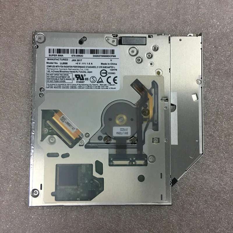 DVD-RW для Apple macbook Pro 1" 15" A1278 A1286 привод UJ898 UJ868A GS21N/GS23N 2009 2010 2011 2012 год