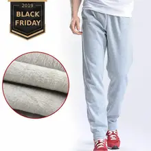 FALIZA, новинка, Мужские штаны, бархатные, плотные, для бега, флис, мужские прямые брюки, зимние, теплые, бархатные, тренировочные Мужские штаны для бега, джоггеры, повседневные штаны CKD