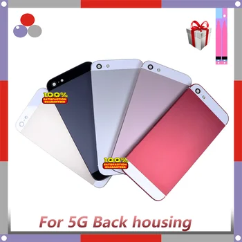 

AAA Replacement Back Cover For iphone 5 5G 5S SE Housing Battery cover Rear Door Chassis Frame + battery sticker