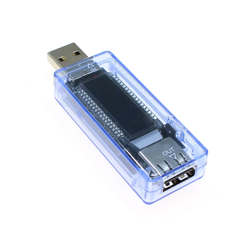 USB Цифровой мультиметр Многофункциональный Электрический тестер Ёмкость Напряжение, ток, Мощность измеритель считыватель 4-20V 0-3A