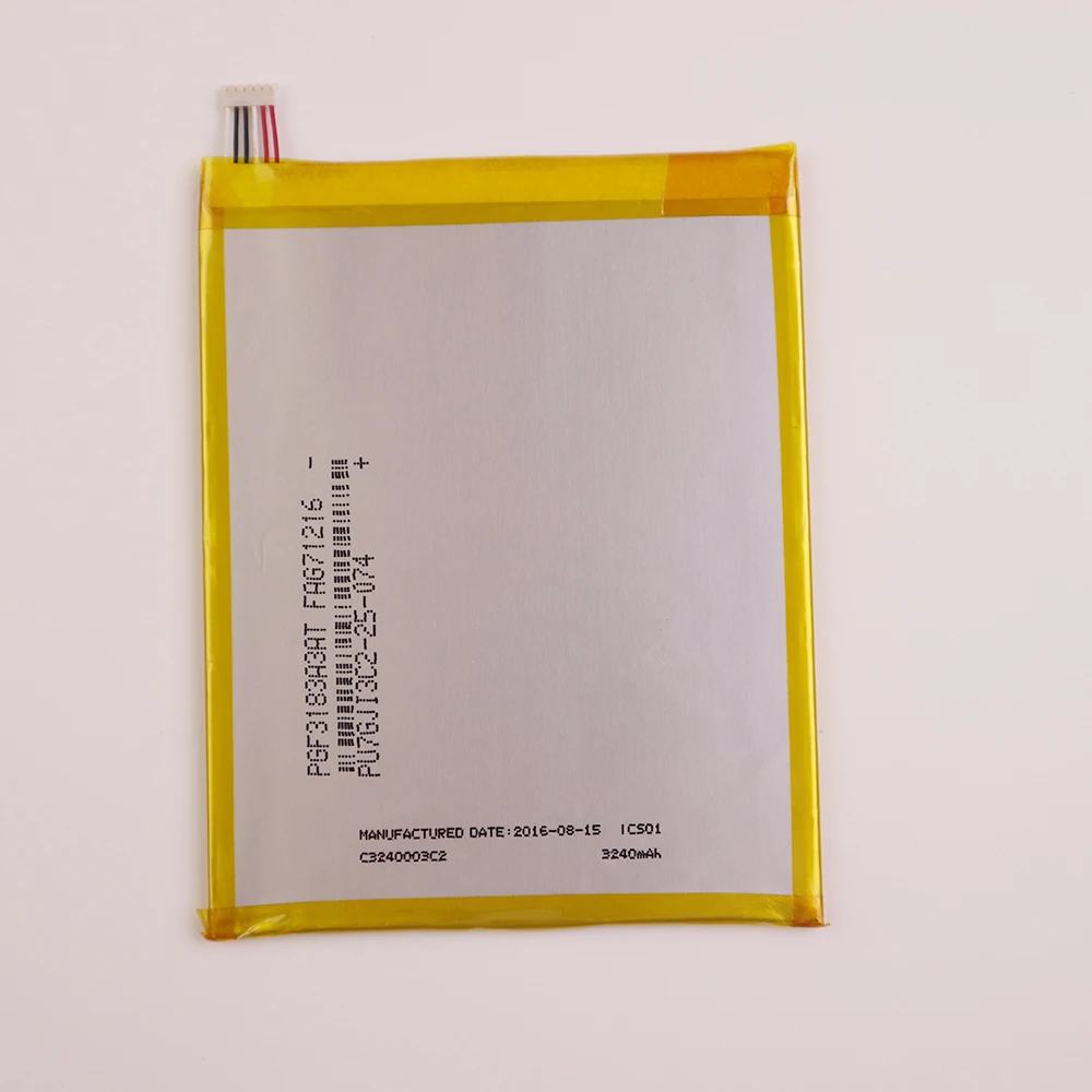 Высокое качество 3240 мАч TLp032B2 батарея для Alcatel One Touch Pixi 8 Pixi 3 8,0 3g WiFi OT-9015W OT-P330X TLp032B2 TLp032BD тесто