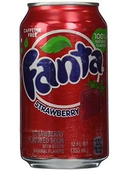 

Fanta Strawberry Soda 12oz Cans (Pack Of 12)