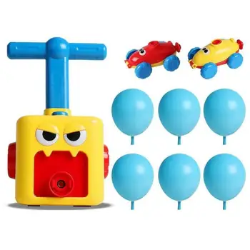 

Fun Inertia Balloon Powered Car Toys for Kids Children Aerodynamics Inertial Power Gifts Puzzle Fun Inertial