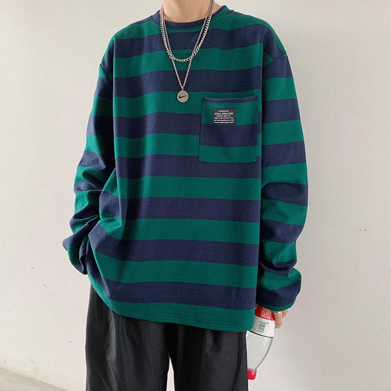 2019 fall winter New Arrival Gingham Long sleeve Loose Vogue All-match t shirt minimalist long sleeve t shirt men fishing shirt 2019 fall winter New Arrival Gingham Long sleeve Loose Vogue All-match t shirt minimalist long sleeve t shirt men fishing shirt