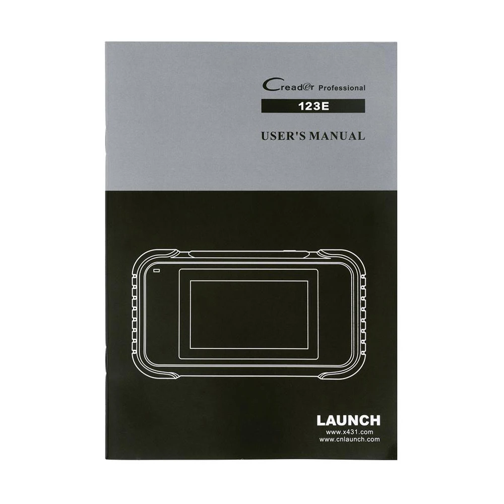 Launch CRP123E OBD2 считыватель кодов obd2 диагностическая Поддержка двигателя/ABS подушка безопасности/SRS/тест передачи Пожизненное бесплатное обновление OBD OBDII