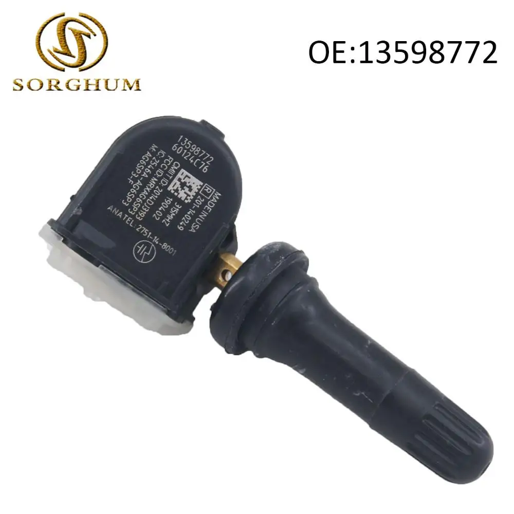 13598772 TPMS датчик давления в шинах для GM Buick Cadillac Chevrolet 315 МГц
