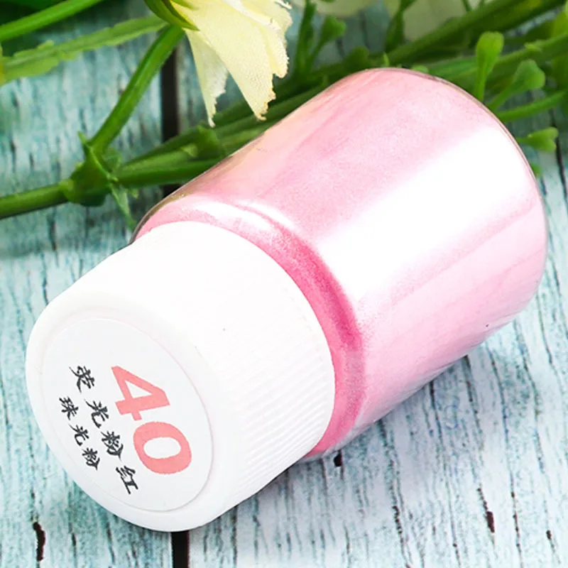40 DIY Slime набор блеск порошок Наполнитель пигмент украшения игрушки жемчужный порошок краситель пушистый слизи аксессуар для девочек подарок детские игрушки - Цвет: 40
