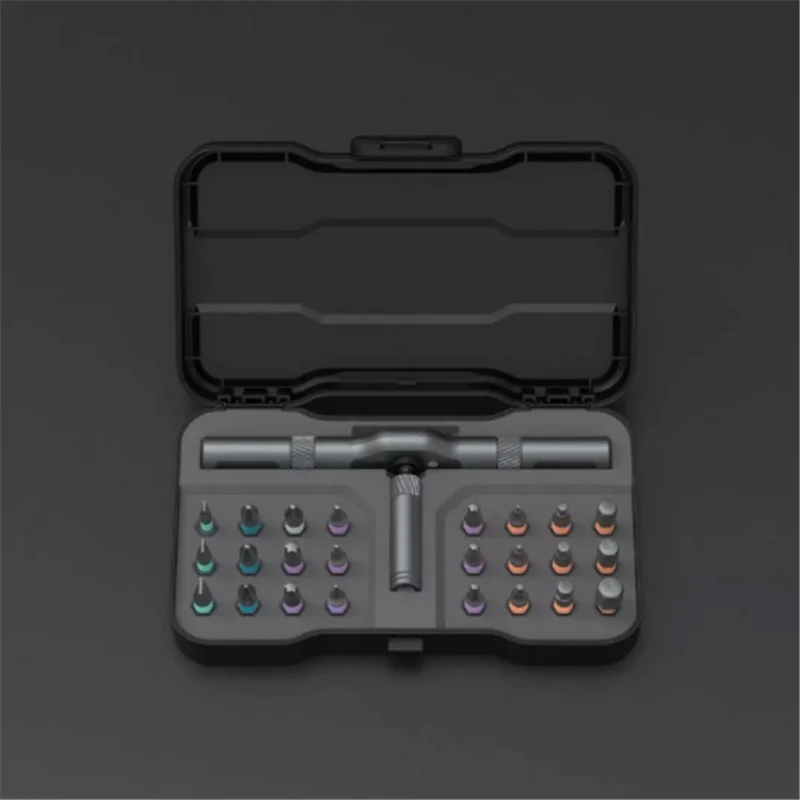 Xiaomi mijia DUKA RS1 24 В 1 многоцелевой Трещоточный ключ Отвертка S2 магнитные Биты Набор инструментов DIY бытовой Ремонт набор инструментов