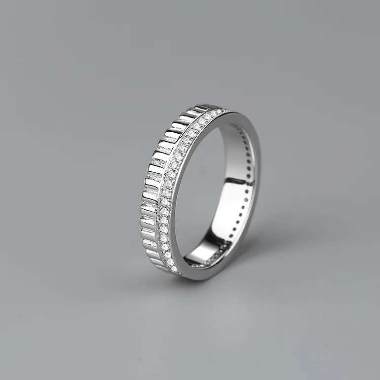 

CMajor S925 Sterling Silver Jewelry European and American Style Fashion Temperament Personality Delicate 7A CZ Ring for Women