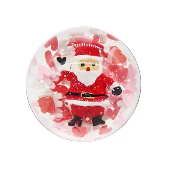 

Christmas Snowman Deer Crystal Ball Slime Clay Plasticine Anti Stress Kids Toy