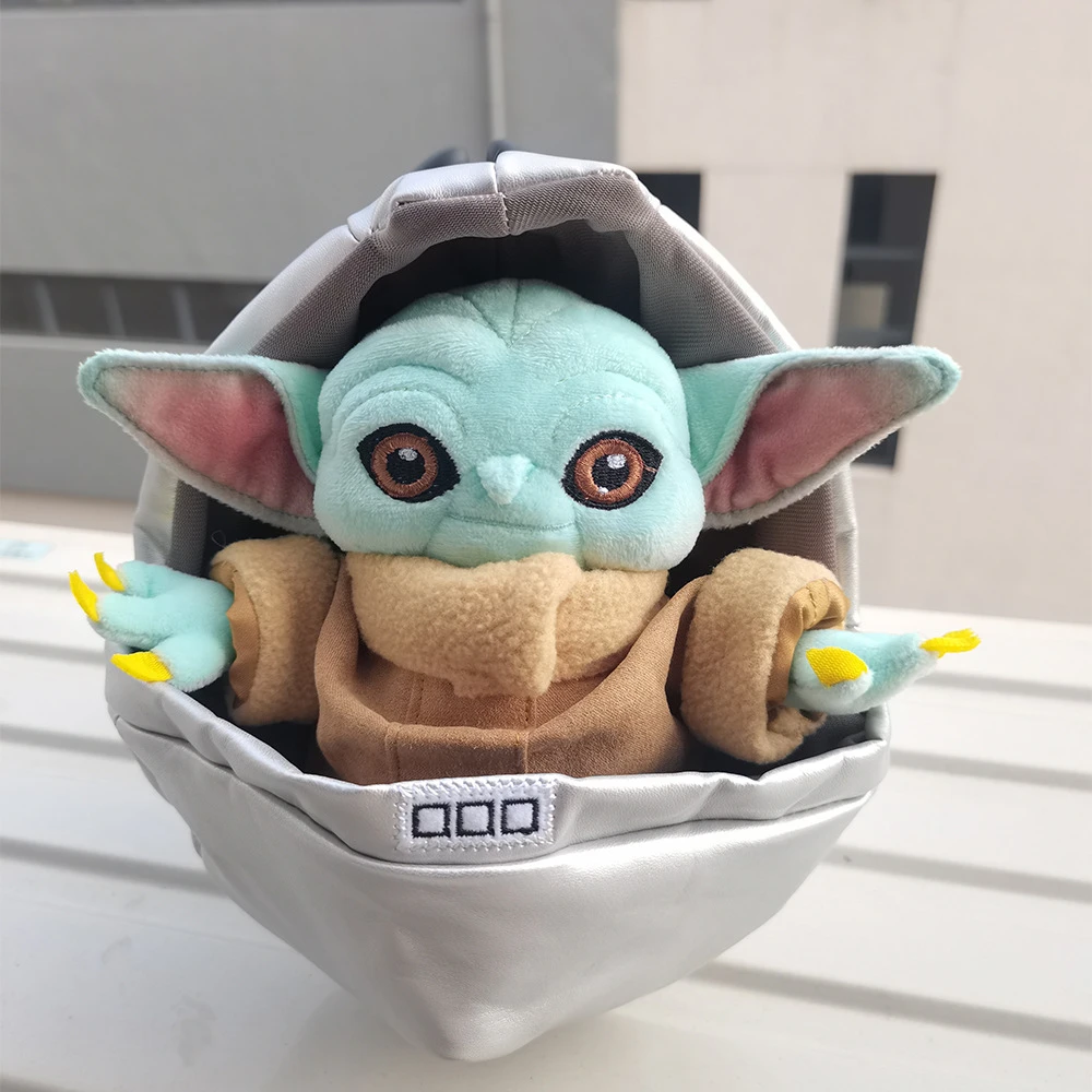 Star Wars Baby Yoda Cute Yoda Baby Plush In Capsule The Mandalorian Dolls Toy Gifts For Children Movies Tv Aliexpress