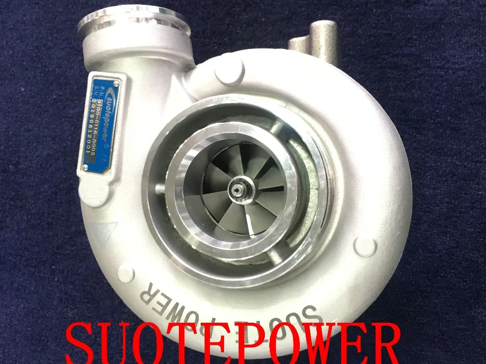 Suotepower P/N 9100-0116-0002 Замена HX40 Турбокомпрессоры 53598107 51091007576 turbo для 2003-09 Man TGA двигатель грузовика D0836